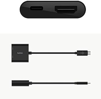 Amazon.co.jp: Belkin USB-C to HDMI + USB-C 60W PD 対応変換